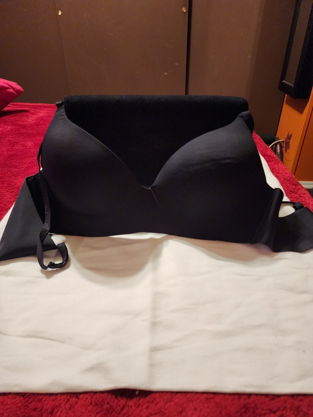 Nautica Smooth Black T-Shirt Bra